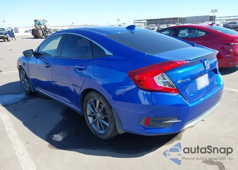 2019 Honda Civic Ex из США, поврежденный, VIN JHMFC1F35KX009441